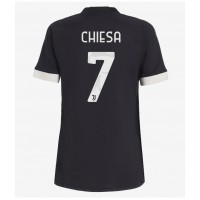 Juventus Federico Chiesa #7 3rd trikot Frauen 2023-24 Kurzarm